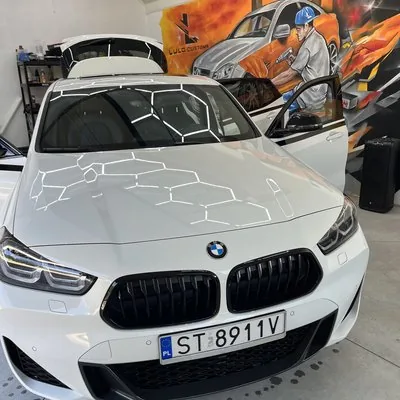 BMW X2 biały detailing studio