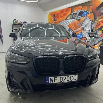 BMW X4 2024 czarny PPF Full Front powłoka ceramiczna